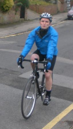 Iain on his first ride on his new bike02