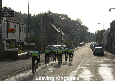 Leaving Kingussie